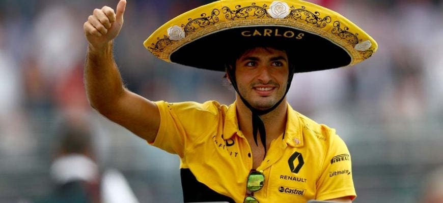 Carlos Sainz (Renault) - GP do México