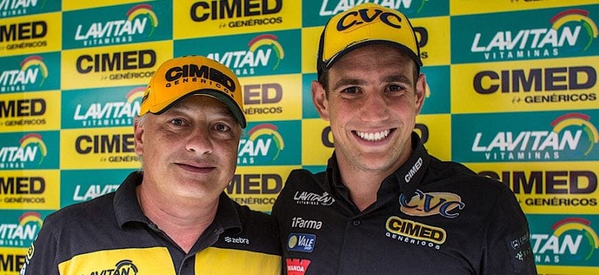 William Lube e Lucas Foresti (Cimed Racing)