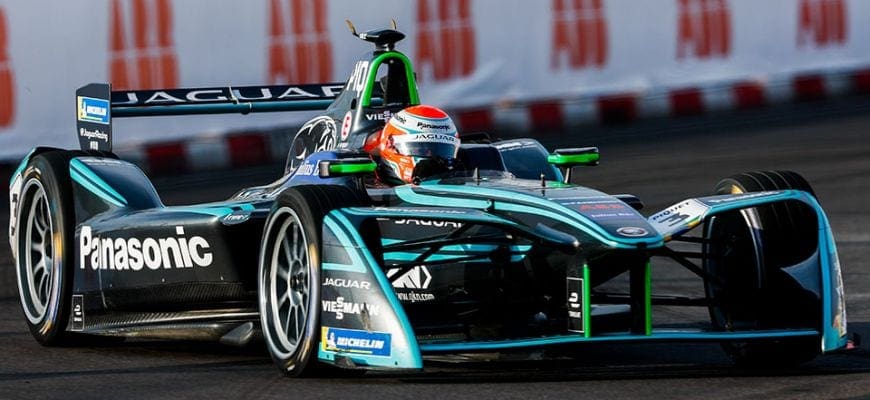 Nelsinho Piquet (Jaguar) - ePrix de Marrakesh