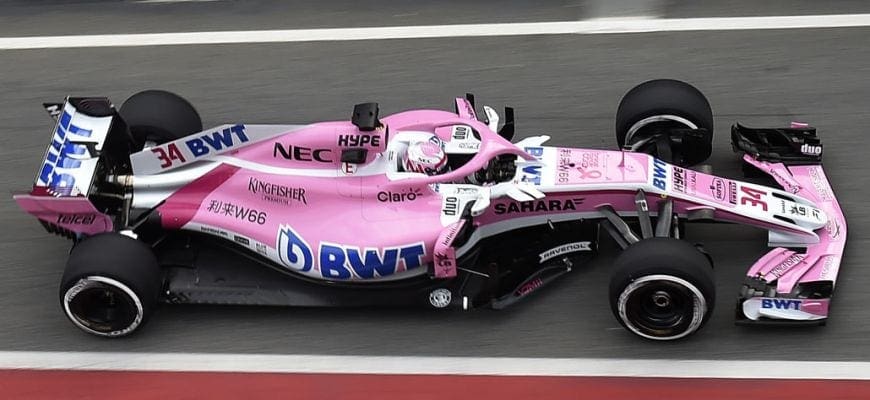 Dimitry Mazepin (Force India) - Barcelona