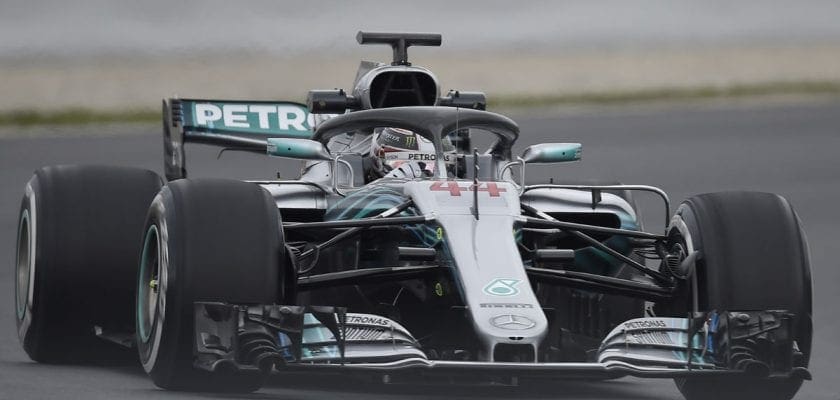 Lewis Hamilton - Mercedes - Barcelona