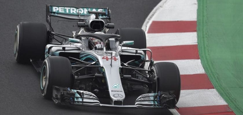 Lewis Hamilton - Mercedes - Barcelona