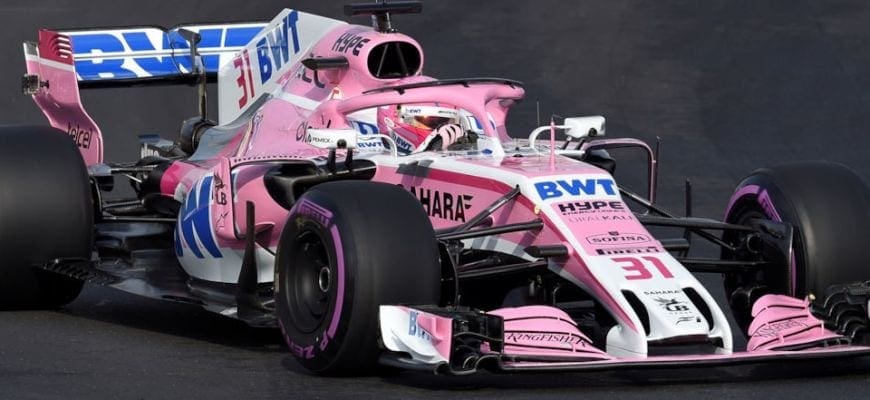 Esteban Ocon (Force India) - Barcelona