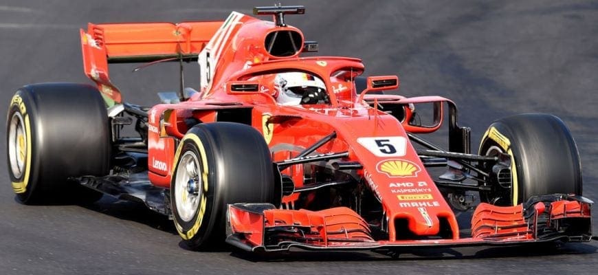 Sebastian Vettel - Ferrari - Barcelona