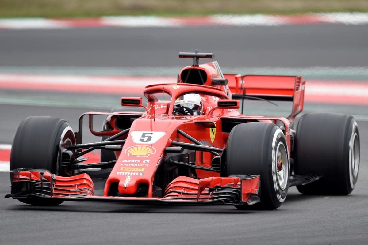 Sebastian Vettel - Ferrari - Barcelona