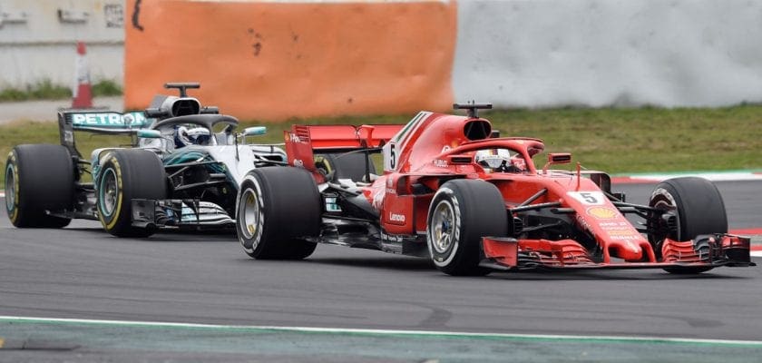 Sebastian Vettel - Ferrari - Barcelona