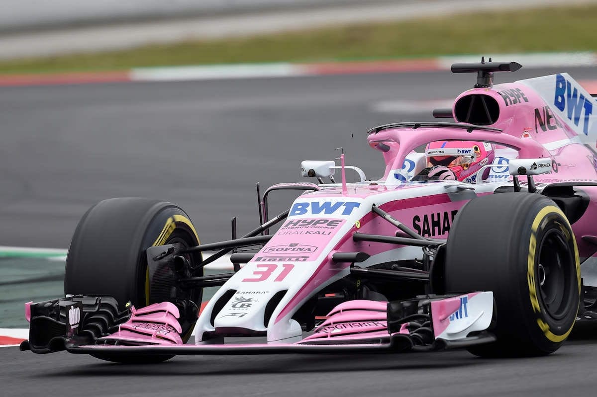 Esteban Ocon (Force India) - Barcelona