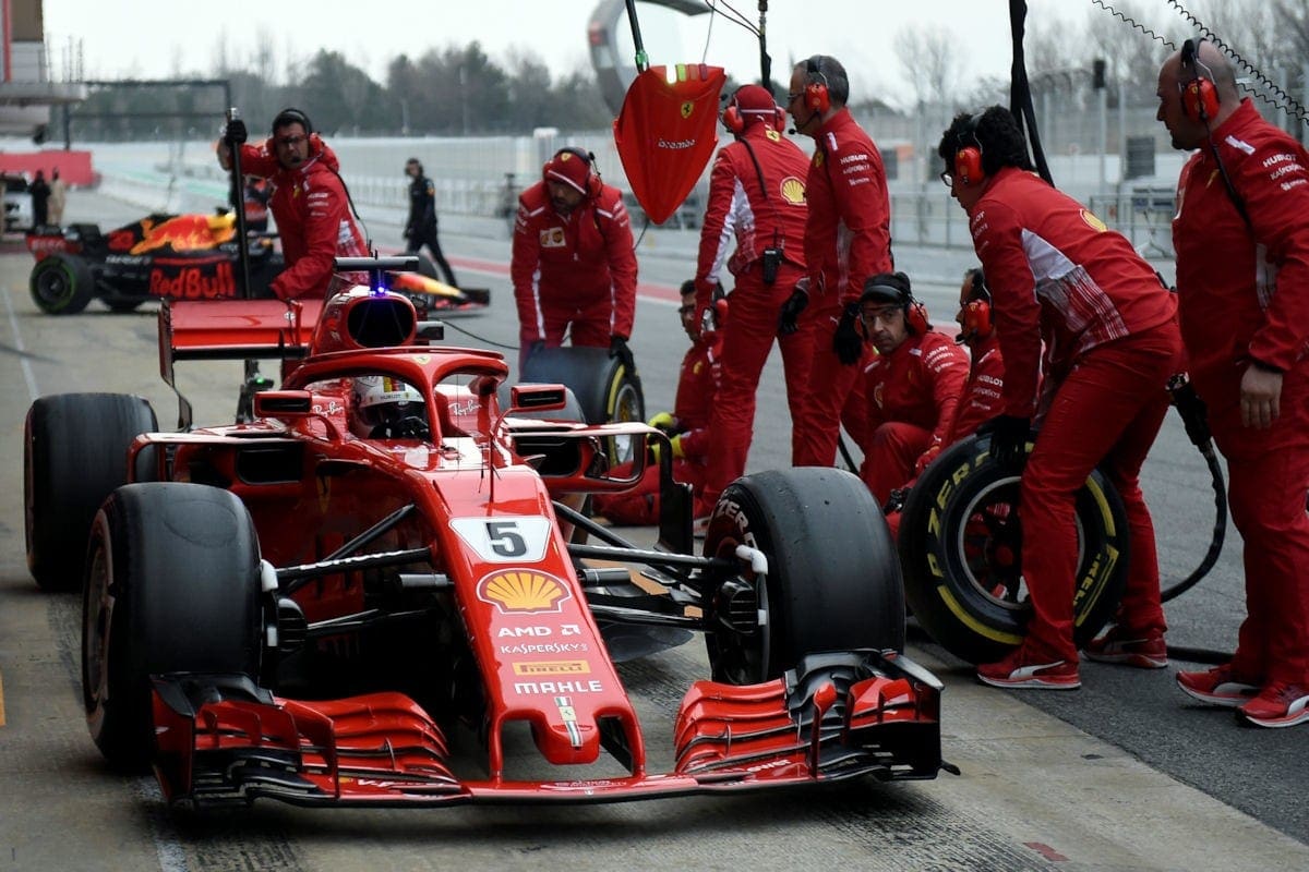 Sebastian Vettel - Ferrari - Barcelona