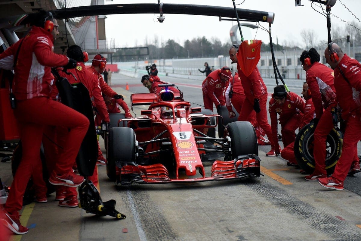 Sebastian Vettel - Ferrari - Barcelona