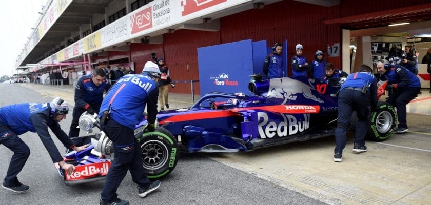 Pierre Gasly (Toro Rosso) Barcelona