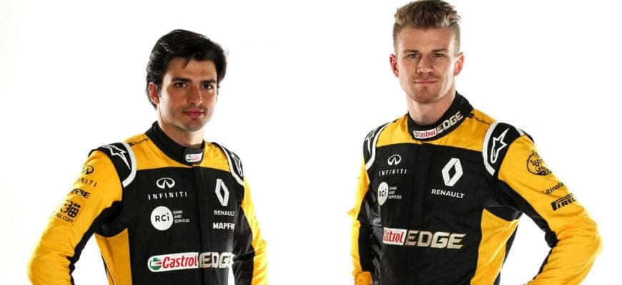 Carlos Sainz e Nico Hulkenberg - Renault 2018