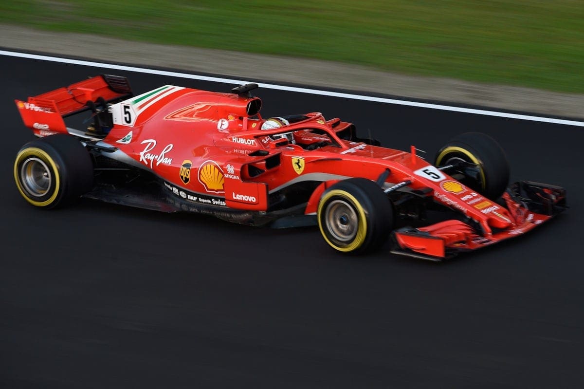 Sebatian Vettel (Ferrari) - F1 Barcelona