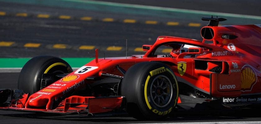 Sebatian Vettel (Ferrari) - F1 Barcelona