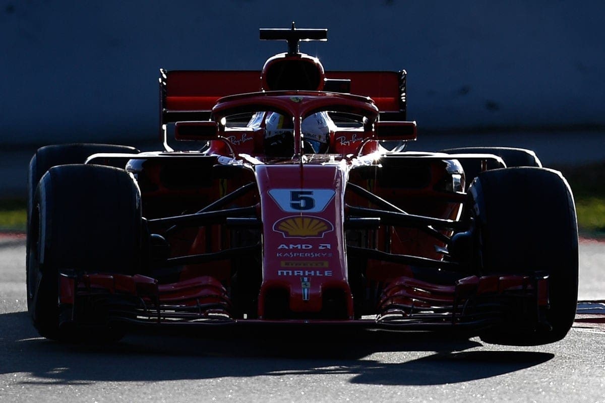 Sebatian Vettel (Ferrari) - F1 Barcelona