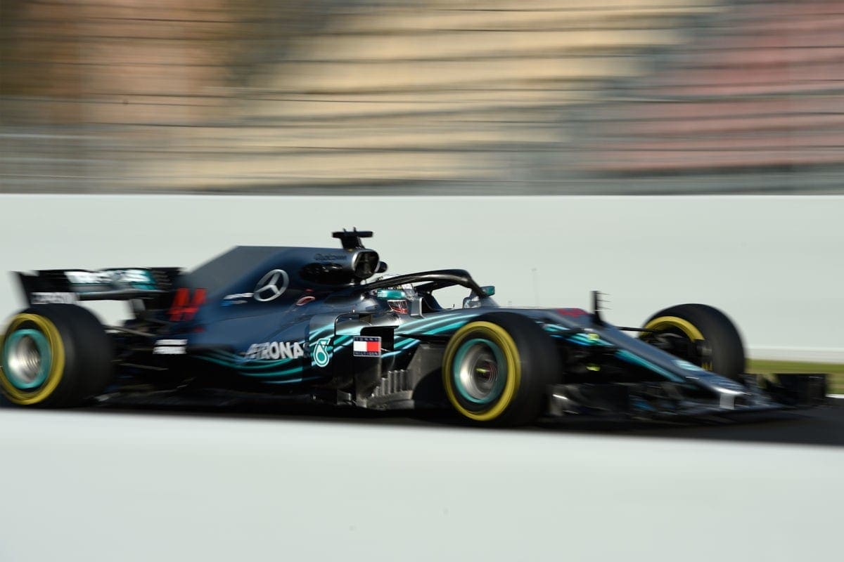 Lewis Hamilton (Mercedes) - F1 Barcelona