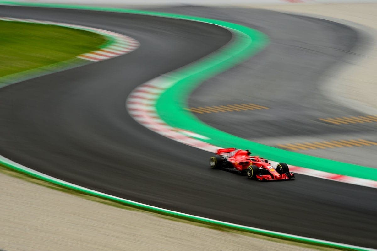 Sebatian Vettel (Ferrari) - F1 Barcelona