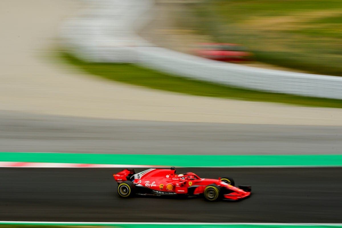 Sebatian Vettel (Ferrari) - F1 Barcelona