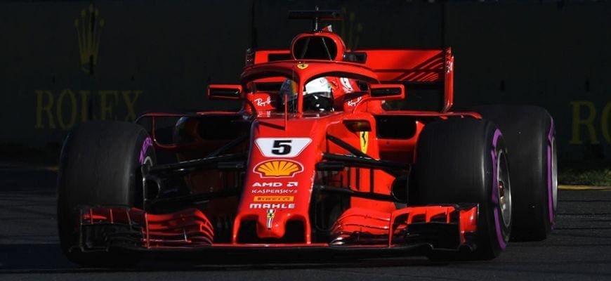 Sebastian Vettel (Ferrari) - GP da Austrália