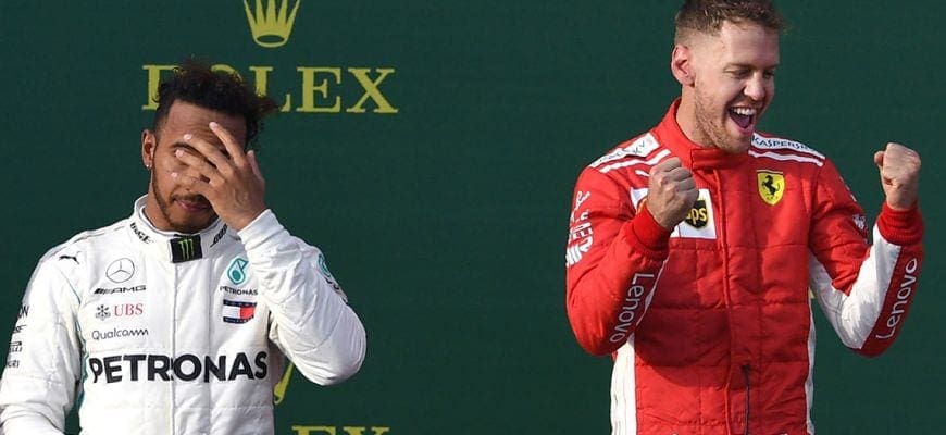 Sebastian Vettel - Lewis Hamilton