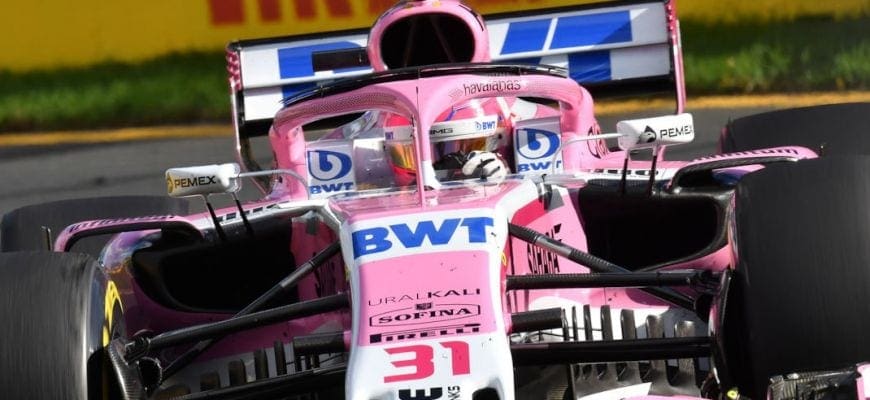 Esteban Ocon (Force India) - GP da Austrália de F1