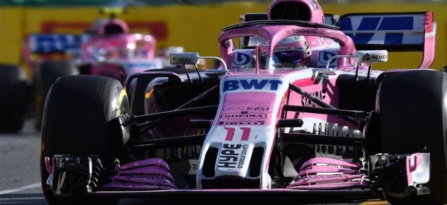 Sergio Perez (Force India) - GP da Austrália de F1