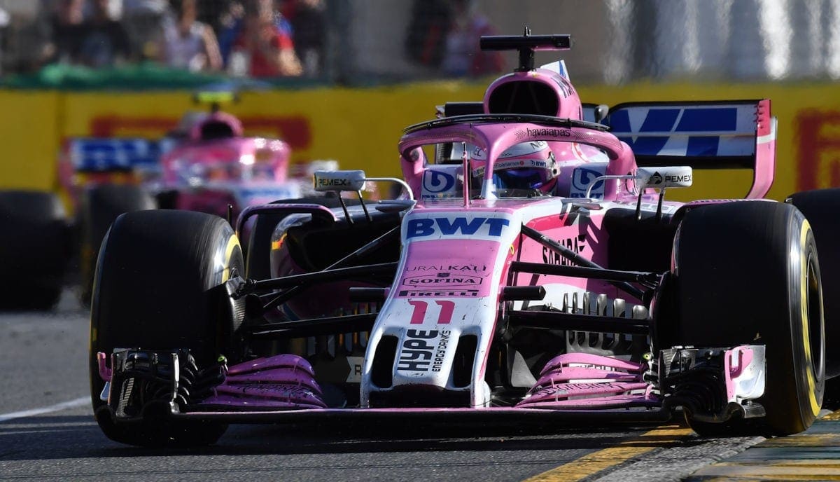 Sergio Perez (Force India) - GP da Austrália de F1