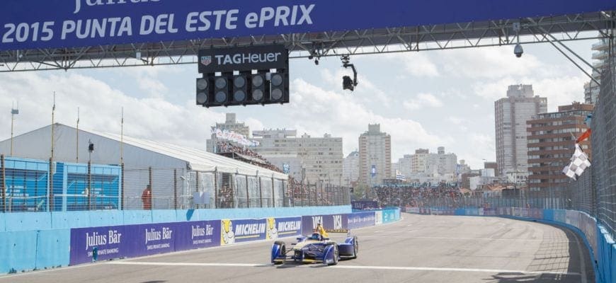 Sebatien Buemi (e.dams) - ePrix Punta del Este 2015 - Fórmula E