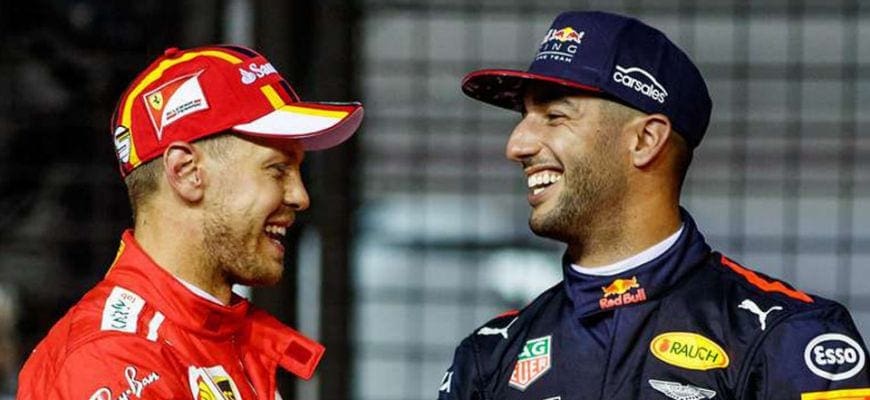 Sebastian Vettel - Daniel Ricciardo