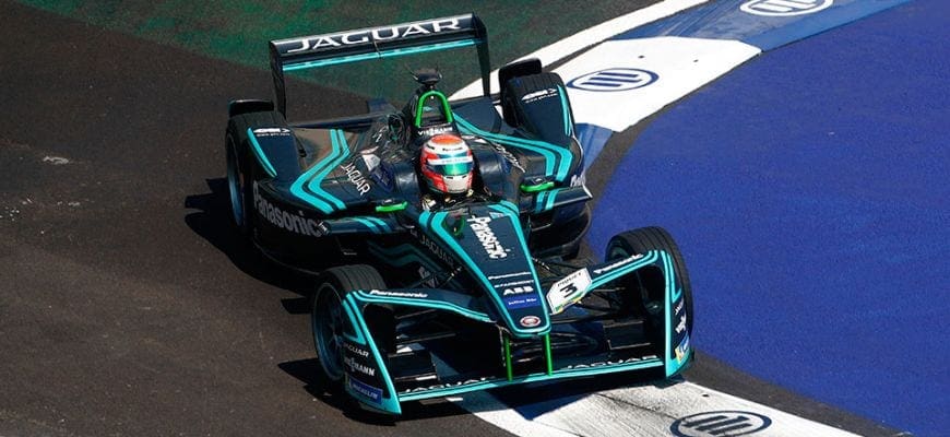 Nelsinho Piquet (Jaguar) - ePrix da Cidade do México