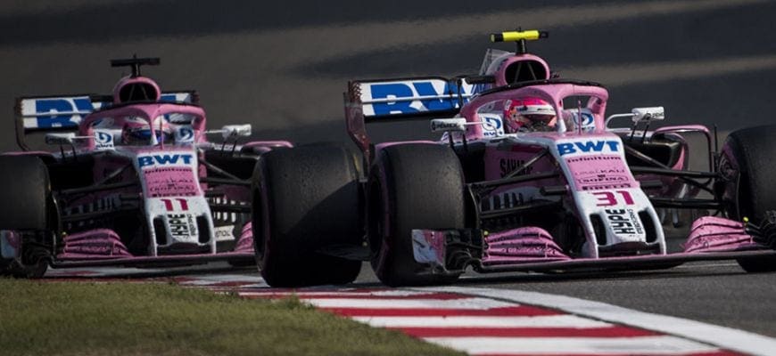 Force India - Sergio Perez - Esteban Ocon