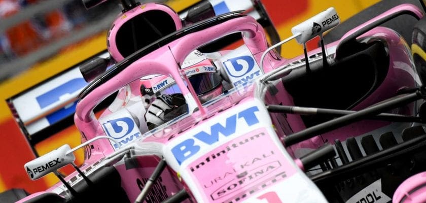 Sergio Perez (Force India) - GP do Azerbaijão F1 2018