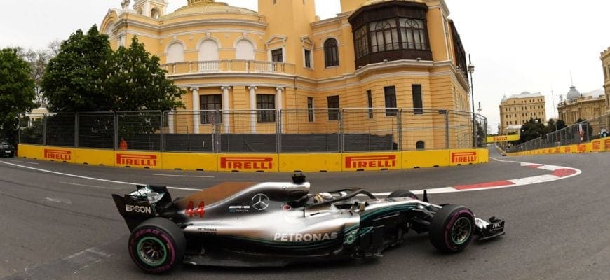 Lewis Hamilton (Mercedes) - GP do Azerbaijão