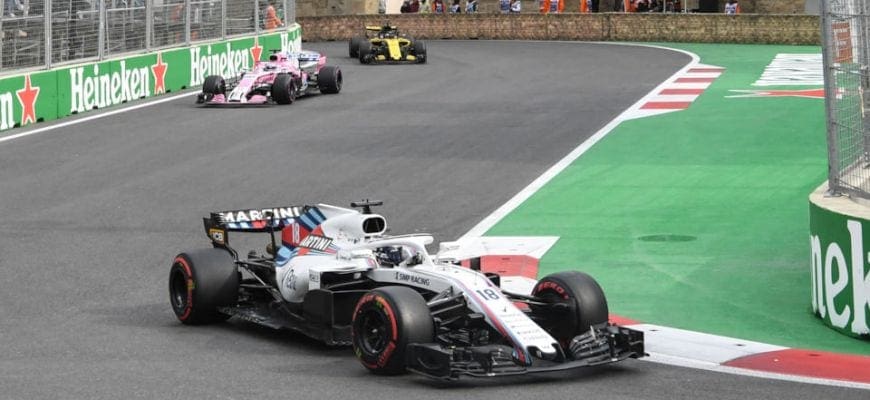 Lance Stroll (Williams) - GP do Azerbaijão F1 2016