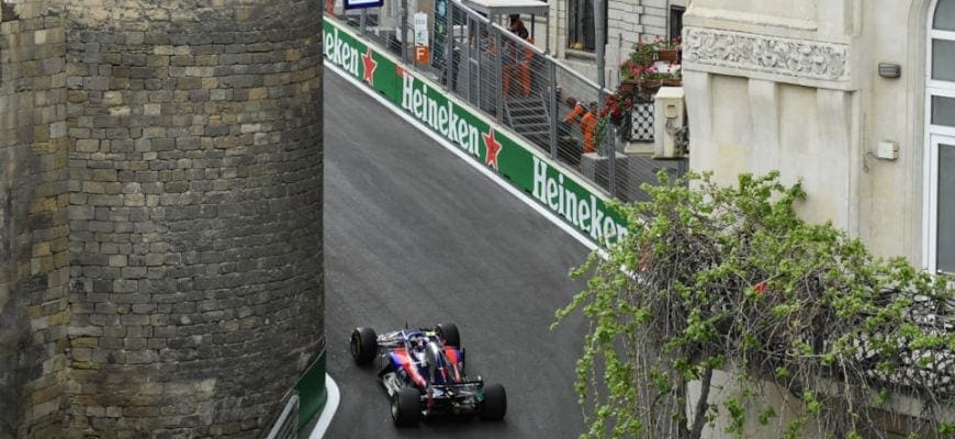 Brendon Hartley (Toro Rosso) - GP do Azerbaijão F1 2018