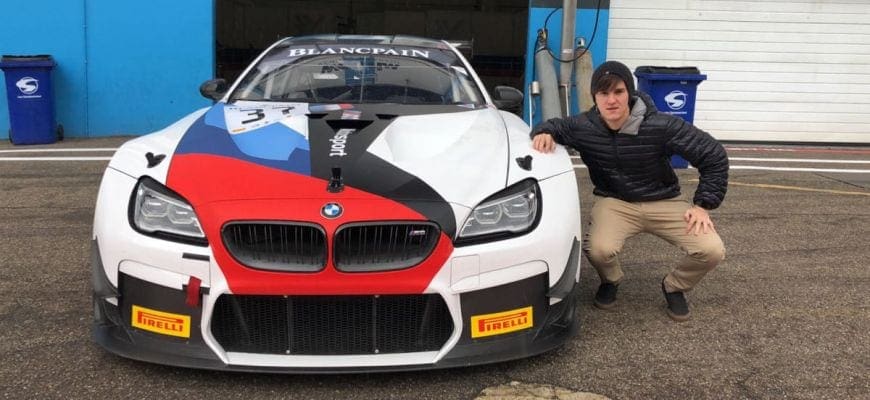 Lukas Moraes estreia neste fim de semana no Blancpain GT Sprint, em Zolder