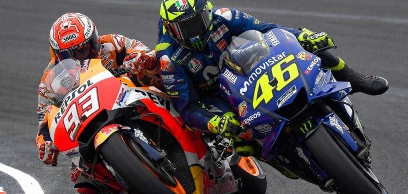 Marc Marquez e Valentino Rossi - MotoGP Argentina