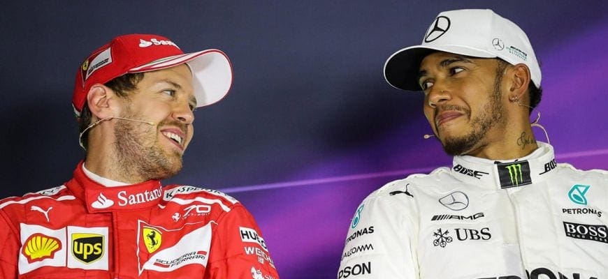 Hamilton - Vettel