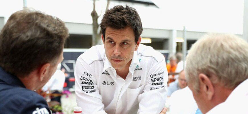 Toto Wolff - Helmut Marko - Horner