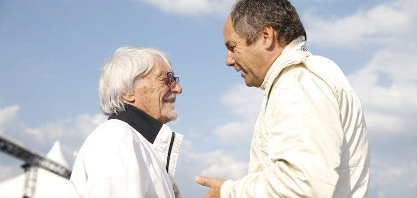 Bernie Ecclestone e Gehard Berger