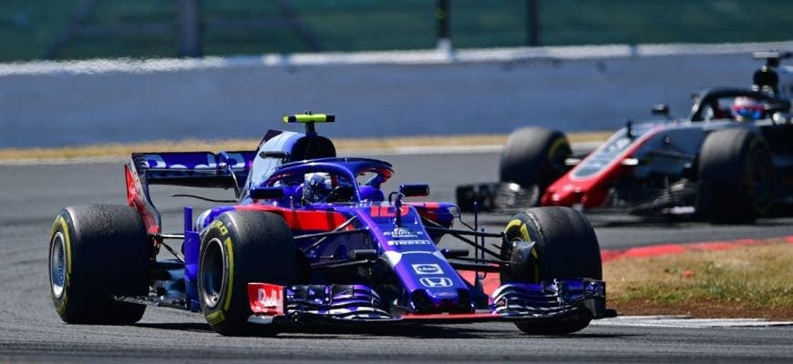 Pierre Gasly (Toro Rosso) - GP da Inglaterra F1 2018