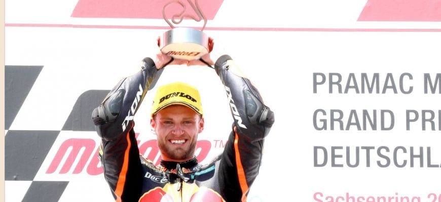 Brad Binder conquista sua primeira vitória na Moto2 no Grande Prêmio da Alemanha