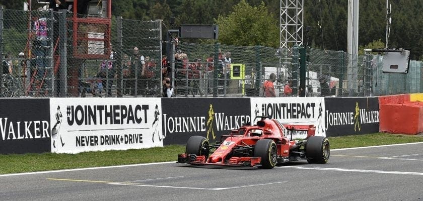 Sebastian Vettel (Ferrari) - GP da Bélgica