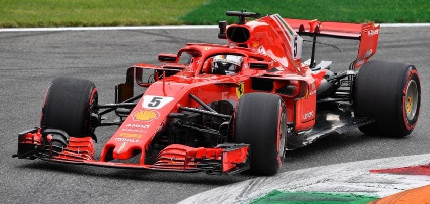 Sebastian Vettel (Ferrari) GP da Bèlgica de F1 2018