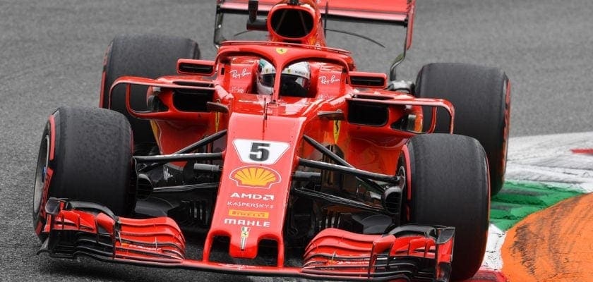 Sebastian Vettel (Ferrari) GP da Bèlgica de F1 2018