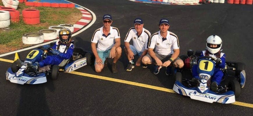 Escola Brasileira de Kart traz novos talentos para as pistas