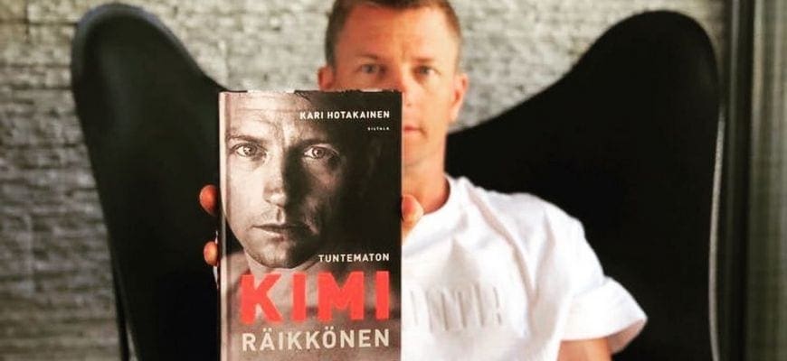 Raikkonen lança este mês sua autobiografia “Minha história até agora”