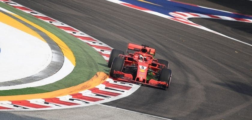 Sebastian Vettel - Ferrari - Singapura