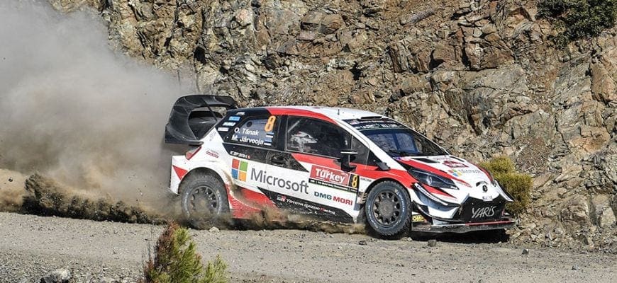 Ott Tanak (Toyota) - Rally da Turquia