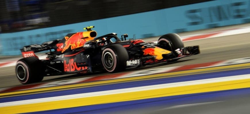 Max Verstappen - Red Bull - GP de Singapura F1 2018