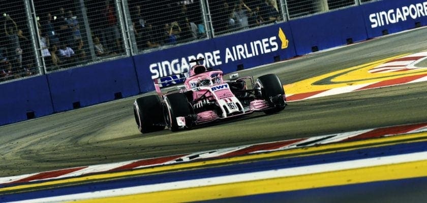 Force India com colisão “inaceitável” em Singapura